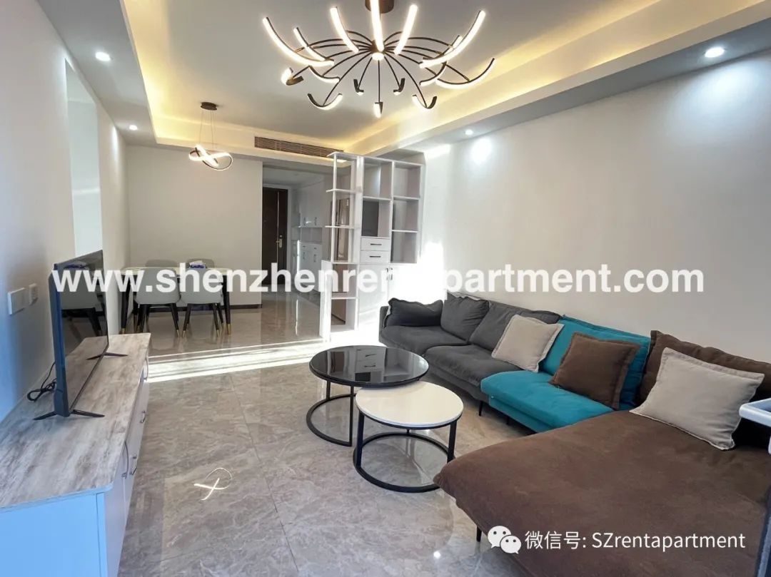 Featured image for “【Shekou Impression】103㎡ furnished 3bedrooms apartment for rent”