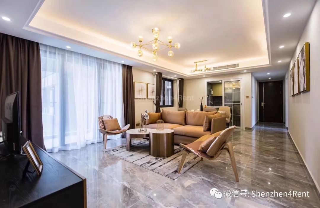 Featured image for “【Shekou Impression】126㎡ furnished 4bedrooms apartment 16K/mth”