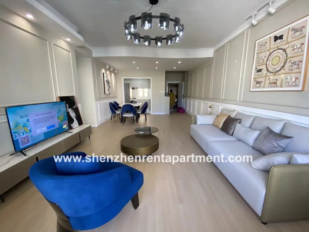 Featured image for “【Dengliang MTR】121㎡ renovation furnished 3bedrooms 18K/mth”