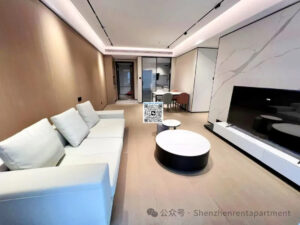 Featured image for “Qianwan Park Station:110㎡ Modern 3 Bedroom @ 14,000”